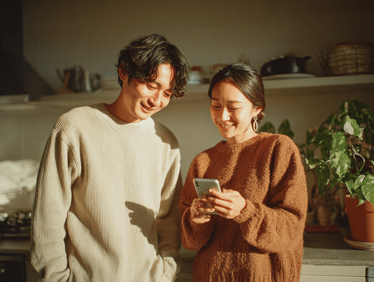 一緒にダイエットを続ける夫婦